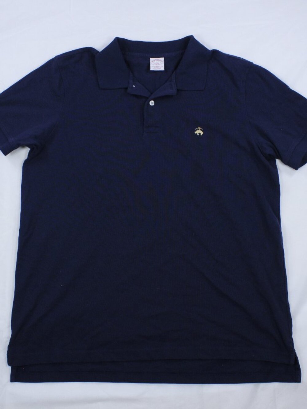 Brooks Brothers 1818 Performance Men's Polo - Navy Blue - Size L